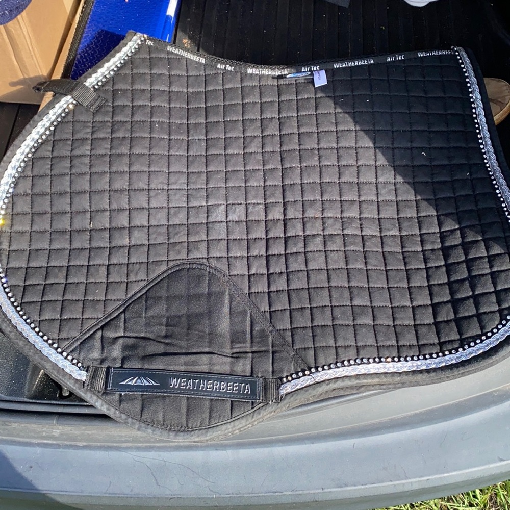 Black Saddle pad